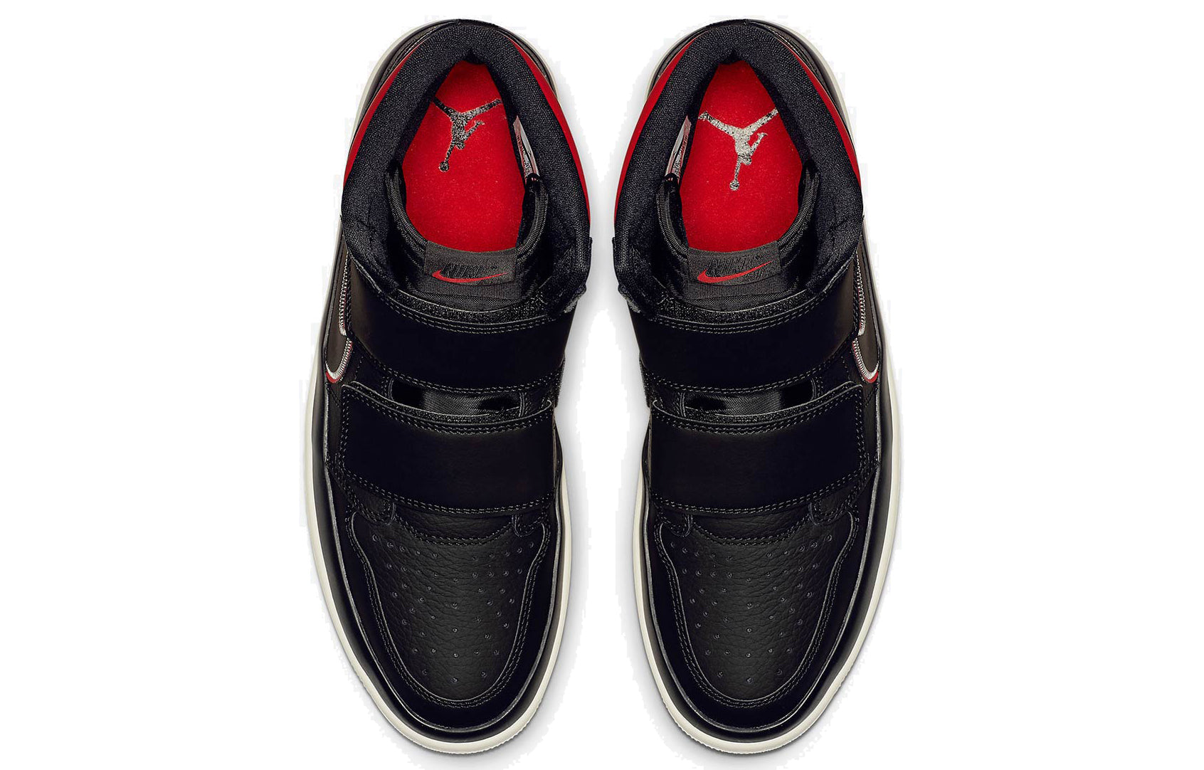 Image of Air Jordan 1 Retro High Double Strap 'Black Red' AQ7924-016