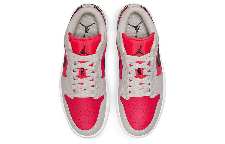 (WMNS) Air Jordan 1 Low 'Light Iron Ore Siren Red' DC0774-060