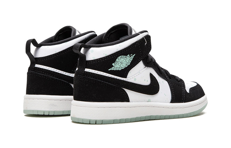 (PS) Air Jordan 1 Mid SE 'Glow in the Dark Panda' BQ6932-103