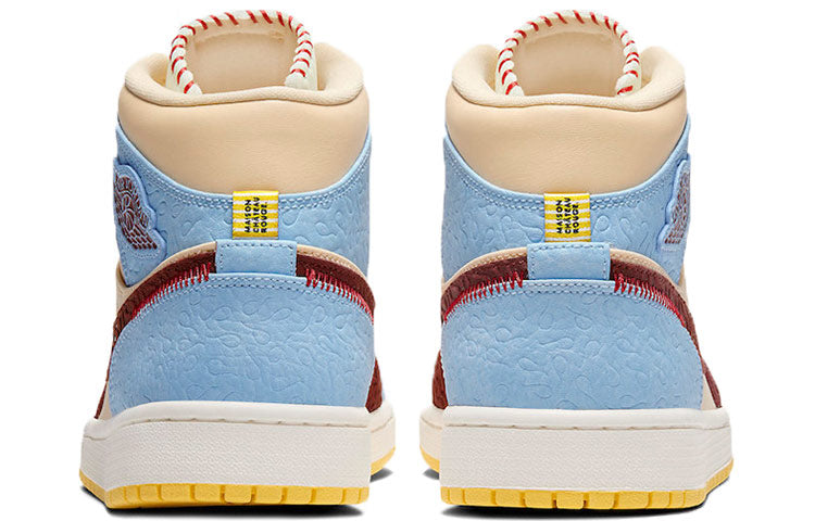 Image of Air Jordan 1 Mid SE x Maison Chateau Rouge 'Fearless' CU2803-200