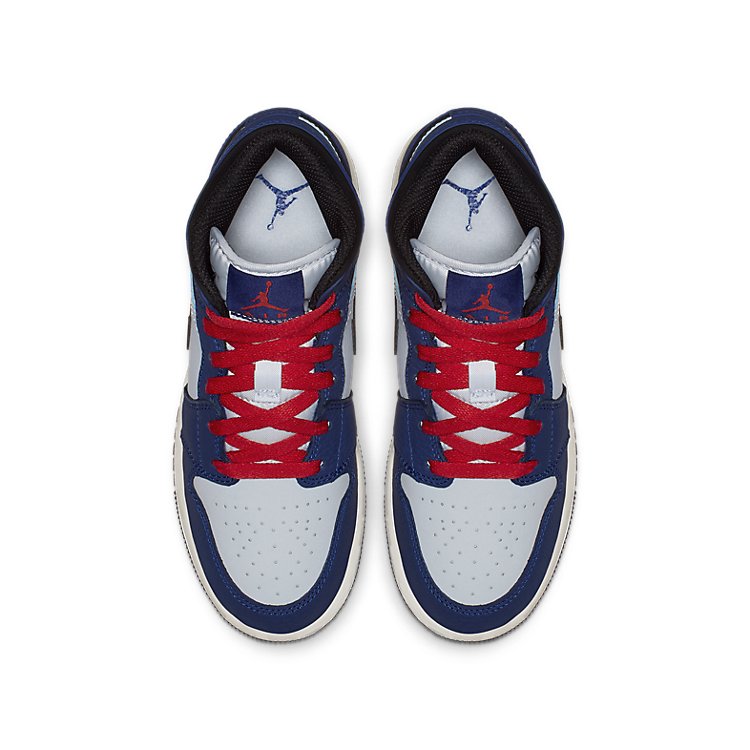 Image of (GS) Air Jordan 1 Mid SE 'Deep Royal' BQ6931-400