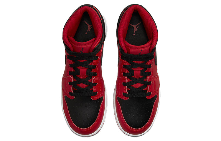 (GS) Air Jordan 1 Mid 'Reverse Bred' 554725-660