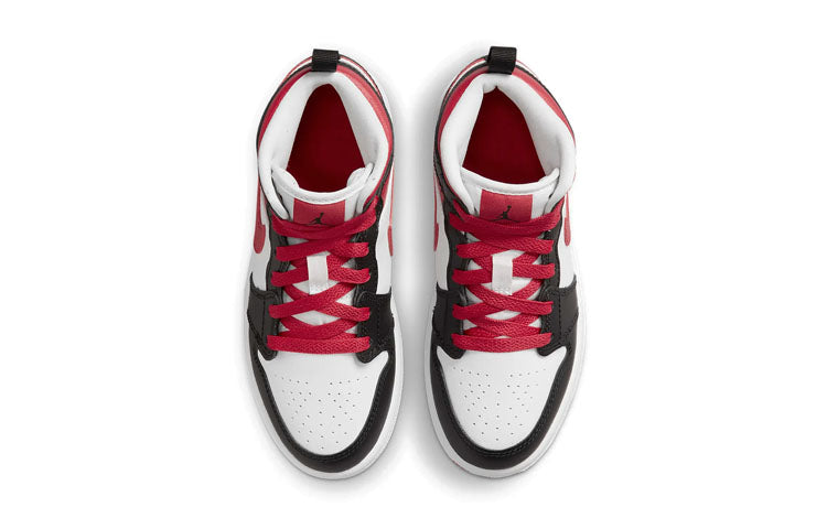 Image of (PS) Air Jordan 1 Mid 'White Very Berry' 640734-016