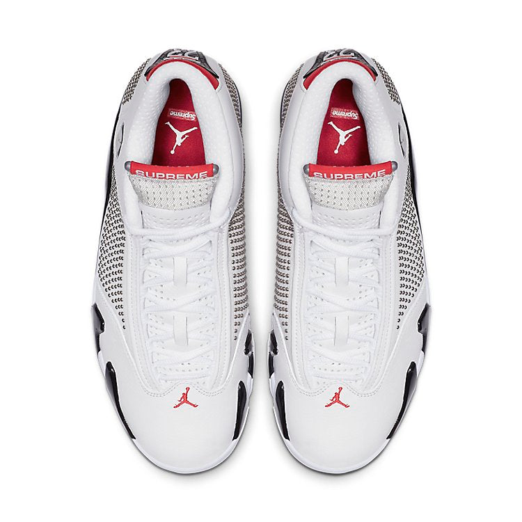 Air Jordan 14 Retro x Supreme 'White' BV7630-106