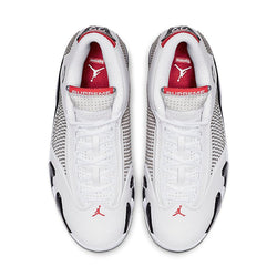 Image of Air Jordan 14 Retro x Supreme 'White' BV7630-106