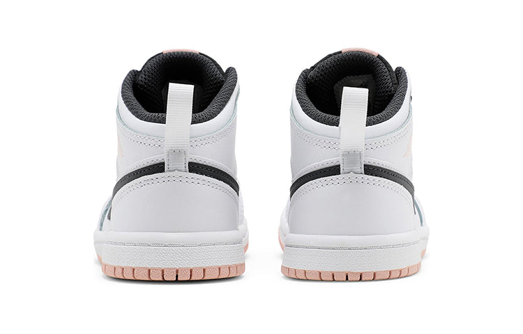 (TD) Air Jordan 1 Mid 'White Arctic Orange' 640735-180