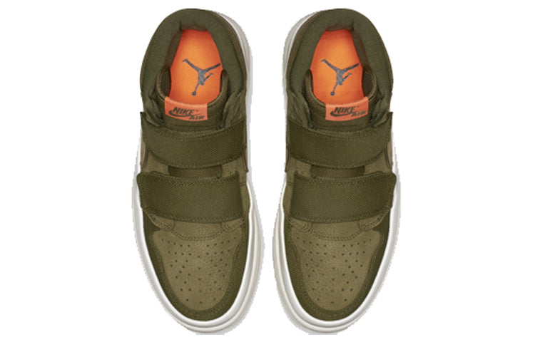 Air Jordan 1 Retro High Double Strap 'Olive Canvas' AQ7924-305