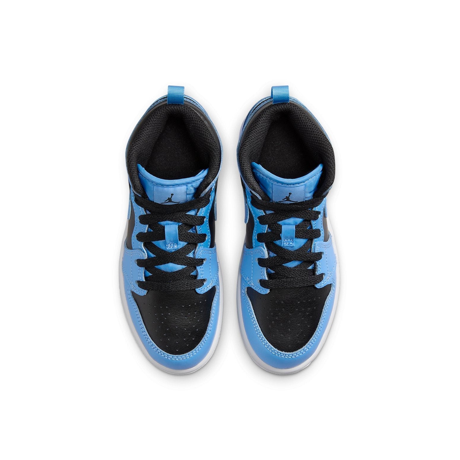 (PS) Air Jordan 1 Mid Shoes 'University Blue Black' DQ8424-401