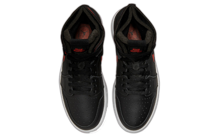 (WMNS) Air Jordan 1 High Zoom Comfort 'Black University Red' CT0979-006