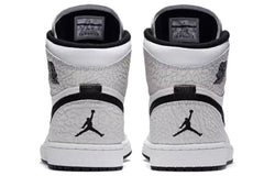 Image of (GS) Air Jordan 1 Retro High Premium 'White Black' 838850-106