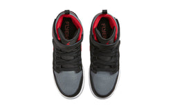 Image of (GS) Air Jordan 1 High FlyEase 'Smoke Grey Gym Red' DC7986-006