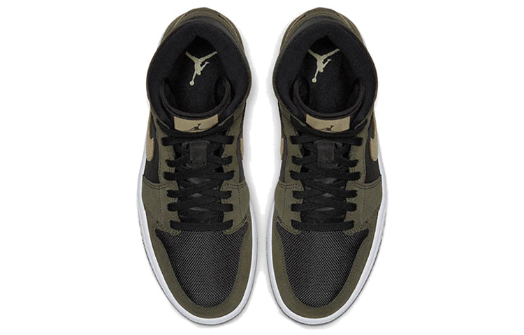 Image of (WMNS) Air Jordan 1 Mid 'Olive' BQ6472-030