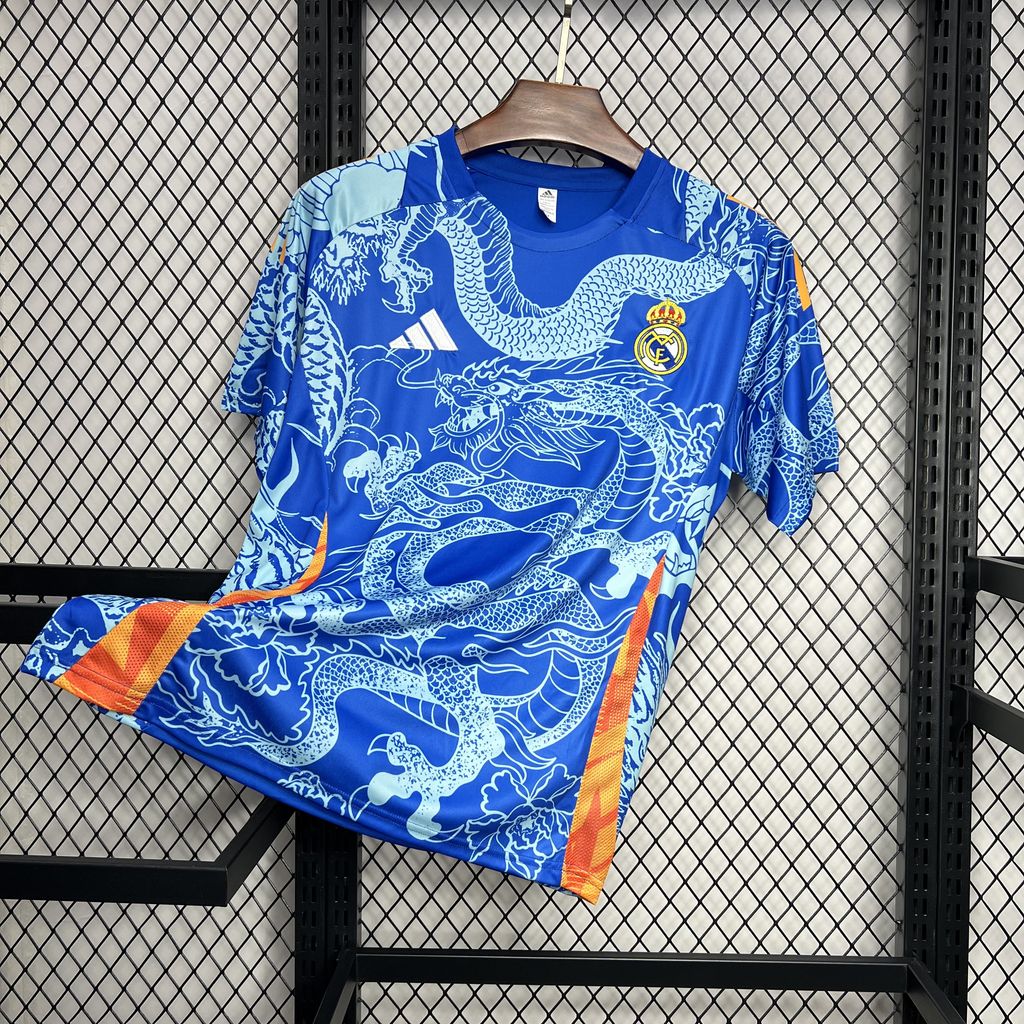 Image of Real Madrid 2024/25 Blue Dragon Special Edition Jersey