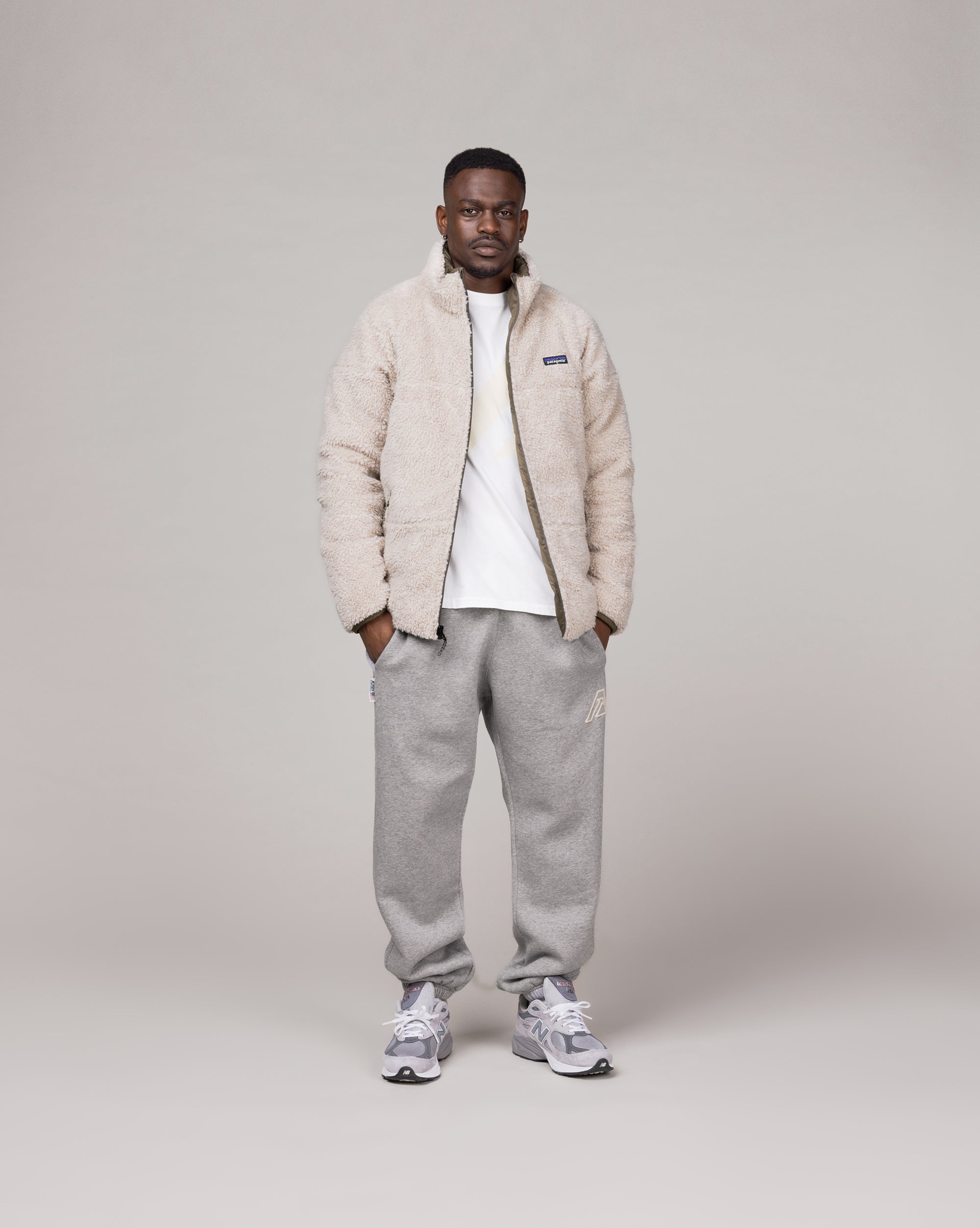 Image of Patagonia Reversible Silent Down Jacket