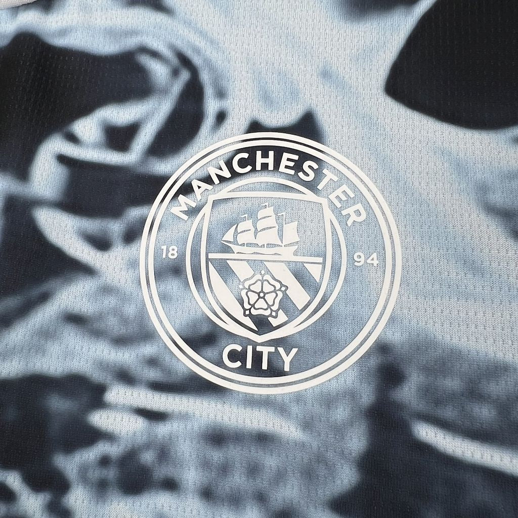 Manchester City 2025/26 Black and blue concept version Jersey