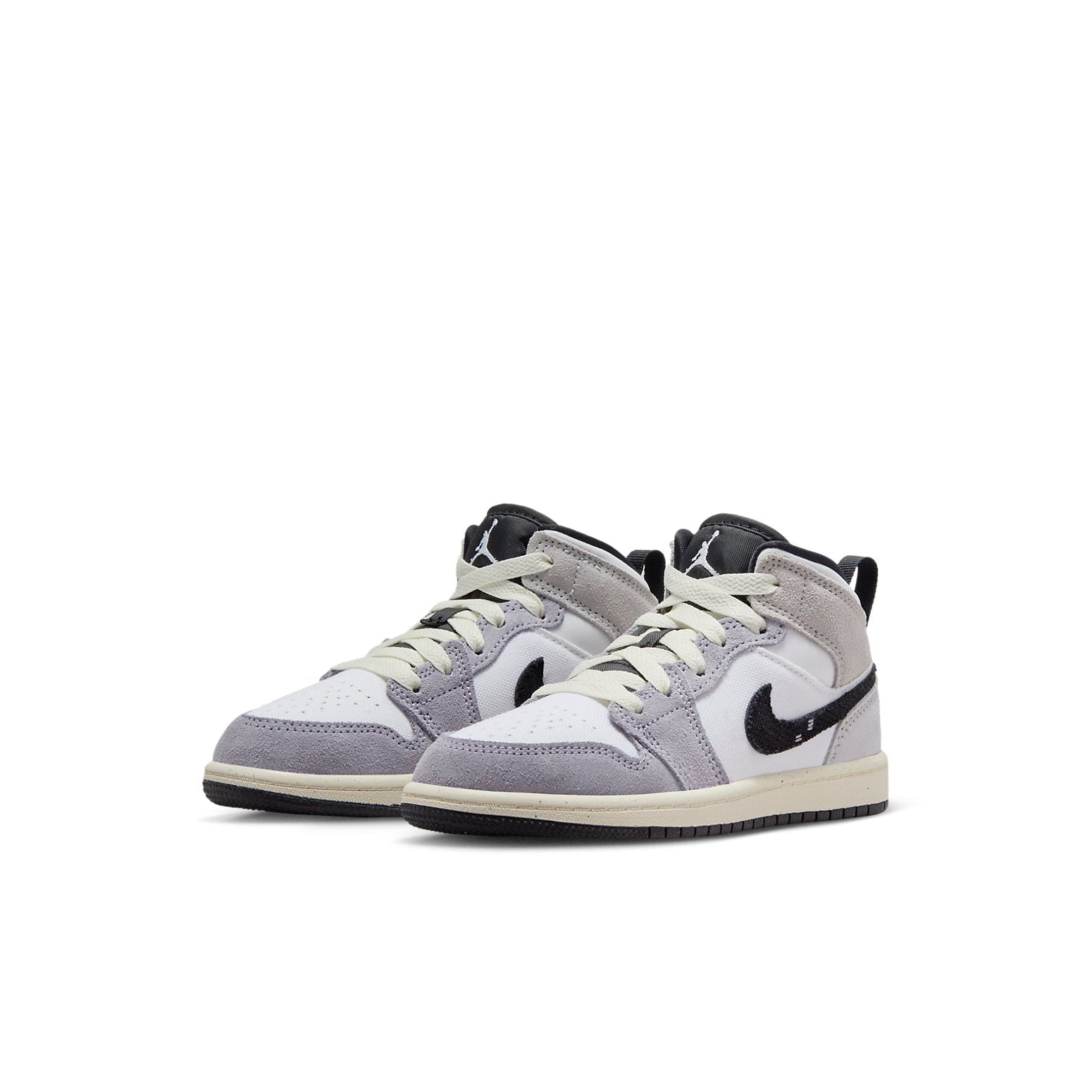 (PS) Air Jordan 1 Mid SE Craft 'Inside Out - Cement Grey' FD9090-002