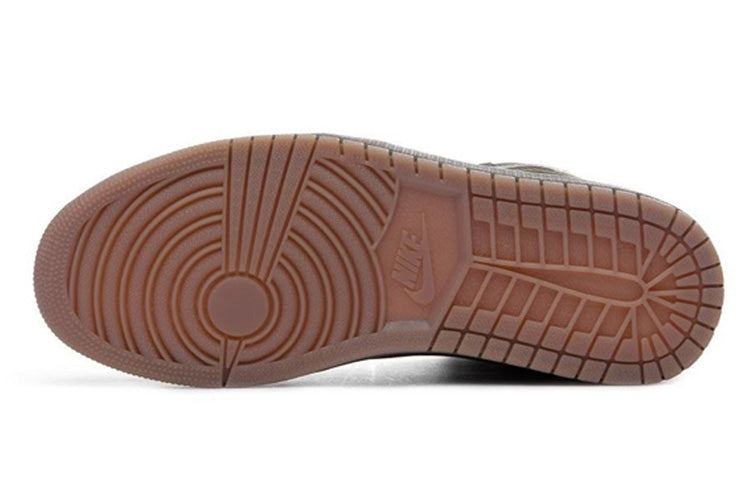 Air Jordan 1 High Zip 'Olive Canvas' AR4833-300