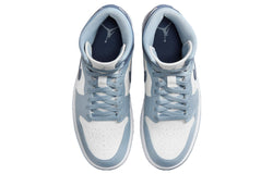 Image of (WMNS) Air Jordan 1 Mid 'Two-Tone Blue' BQ6472-140