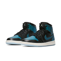 Image of (WMNS) Air Jordan 1 Mid 'Metallic Turquoise' BQ6472-009