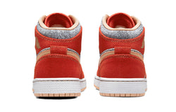 Image of (GS) Air Jordan 1 Mid SE 'Denim Red' DM4384-600