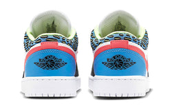 Image of (GS) Air Jordan 1 Low 'Funky Patterns' DH5927-006