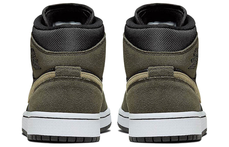 Image of (WMNS) Air Jordan 1 Mid 'Olive' BQ6472-030