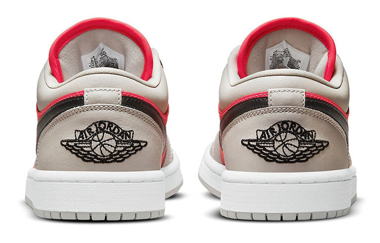 (WMNS) Air Jordan 1 Low 'Light Iron Ore Siren Red' DC0774-060