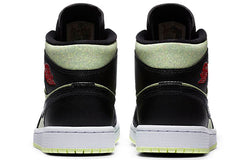 Image of (WMNS) Air Jordan 1 Mid SE 'Black Barely Volt' CV5276-003