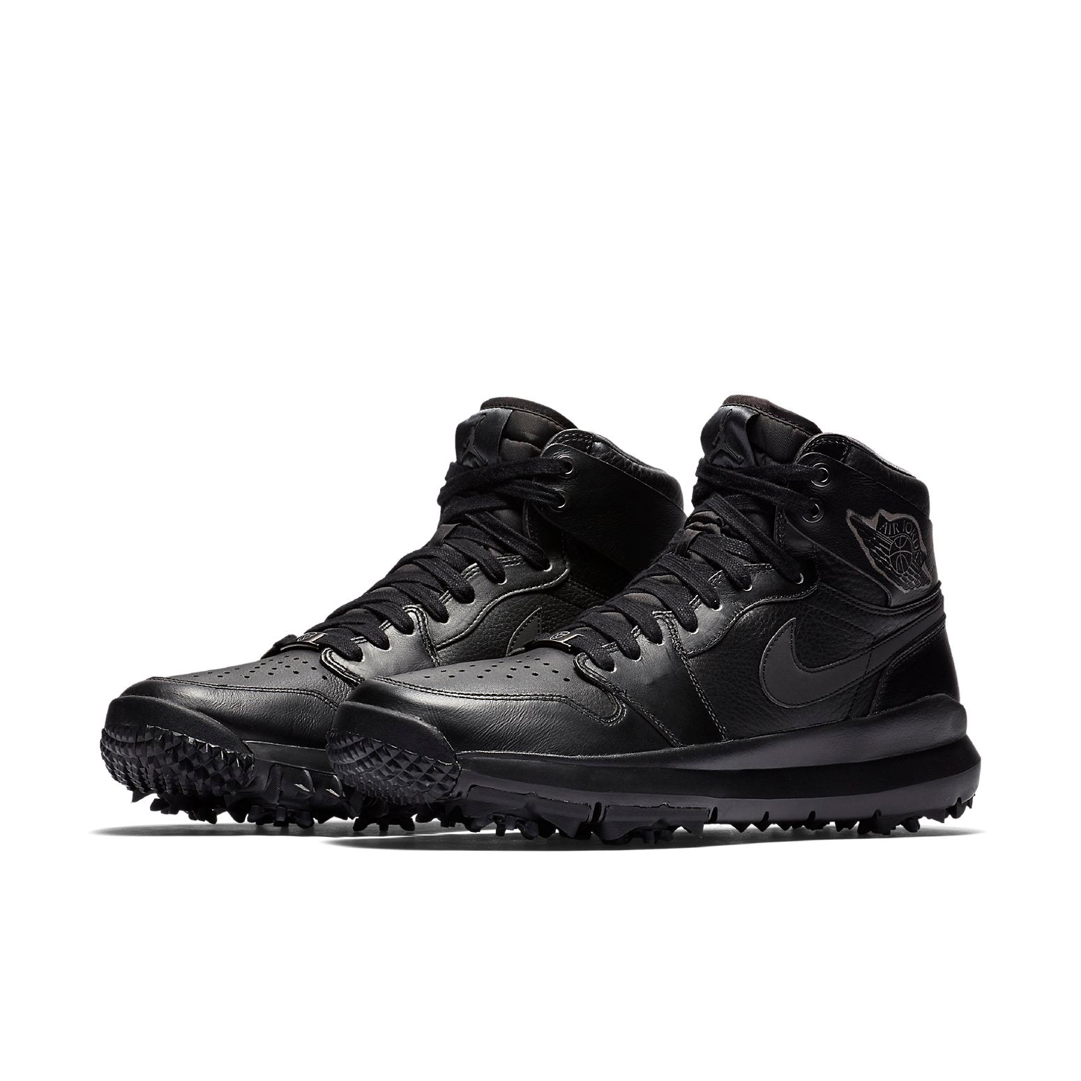 Image of Air Jordan 1 Golf Premium 'Black' AH2114-001