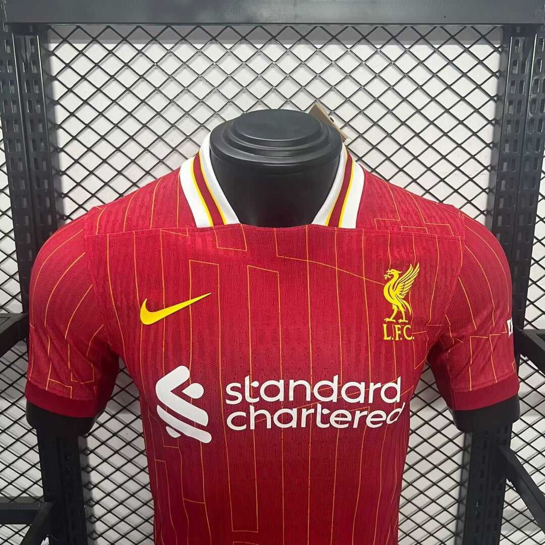 Liverpool 202425 Home Jersey Player Version