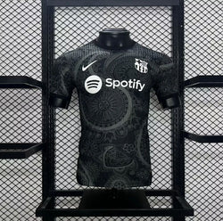 Image of Barcelona 2024/25 Black Special Edition Jersey Player Version