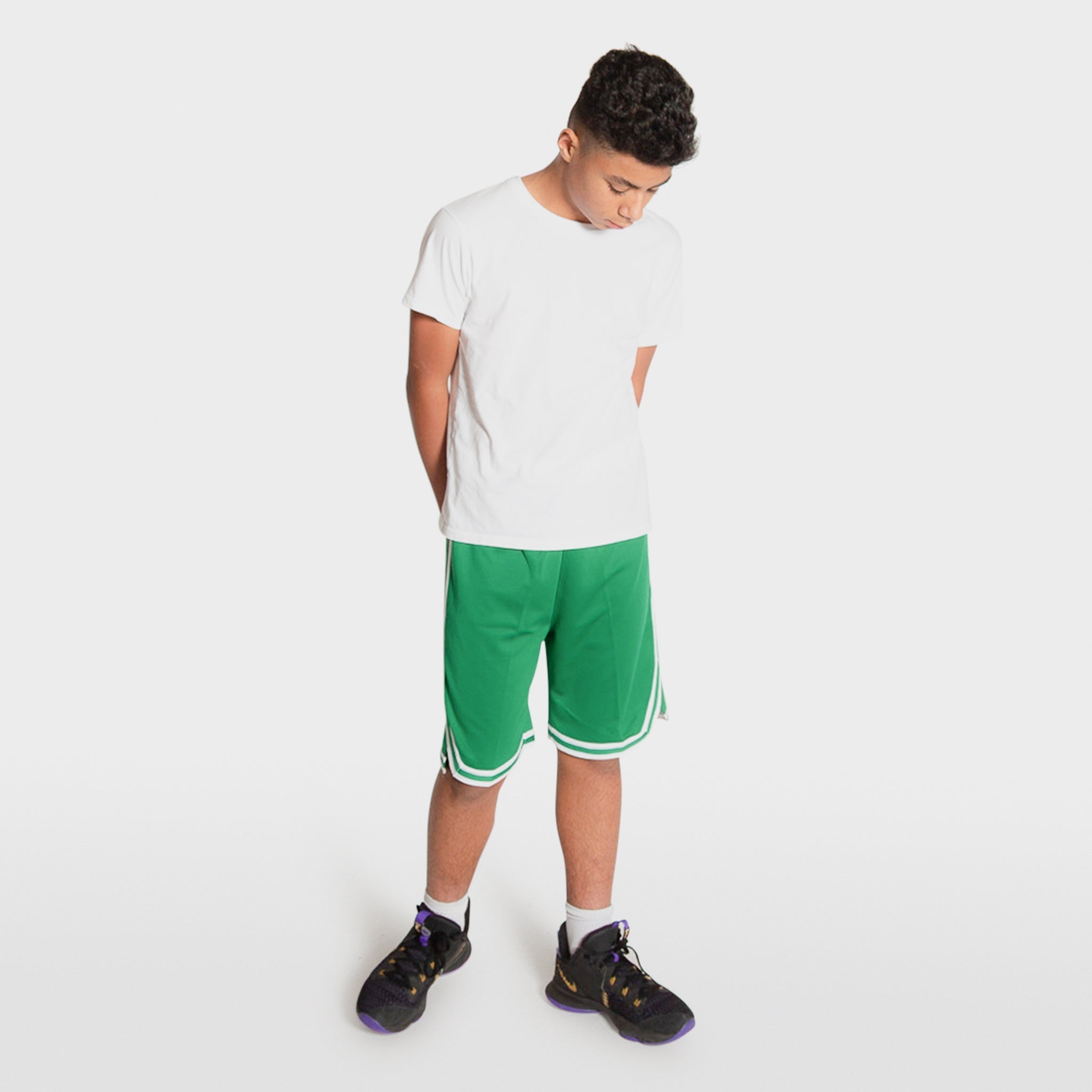Image of Boston Celtics Icon Edition Swingman Youth NBA Shorts