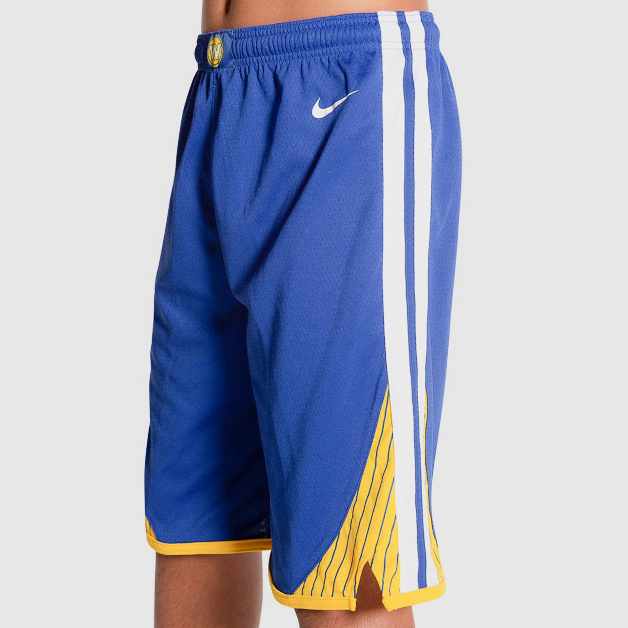 Image of Golden State Warriors 2025 Icon Edition Swingman Youth NBA Shorts