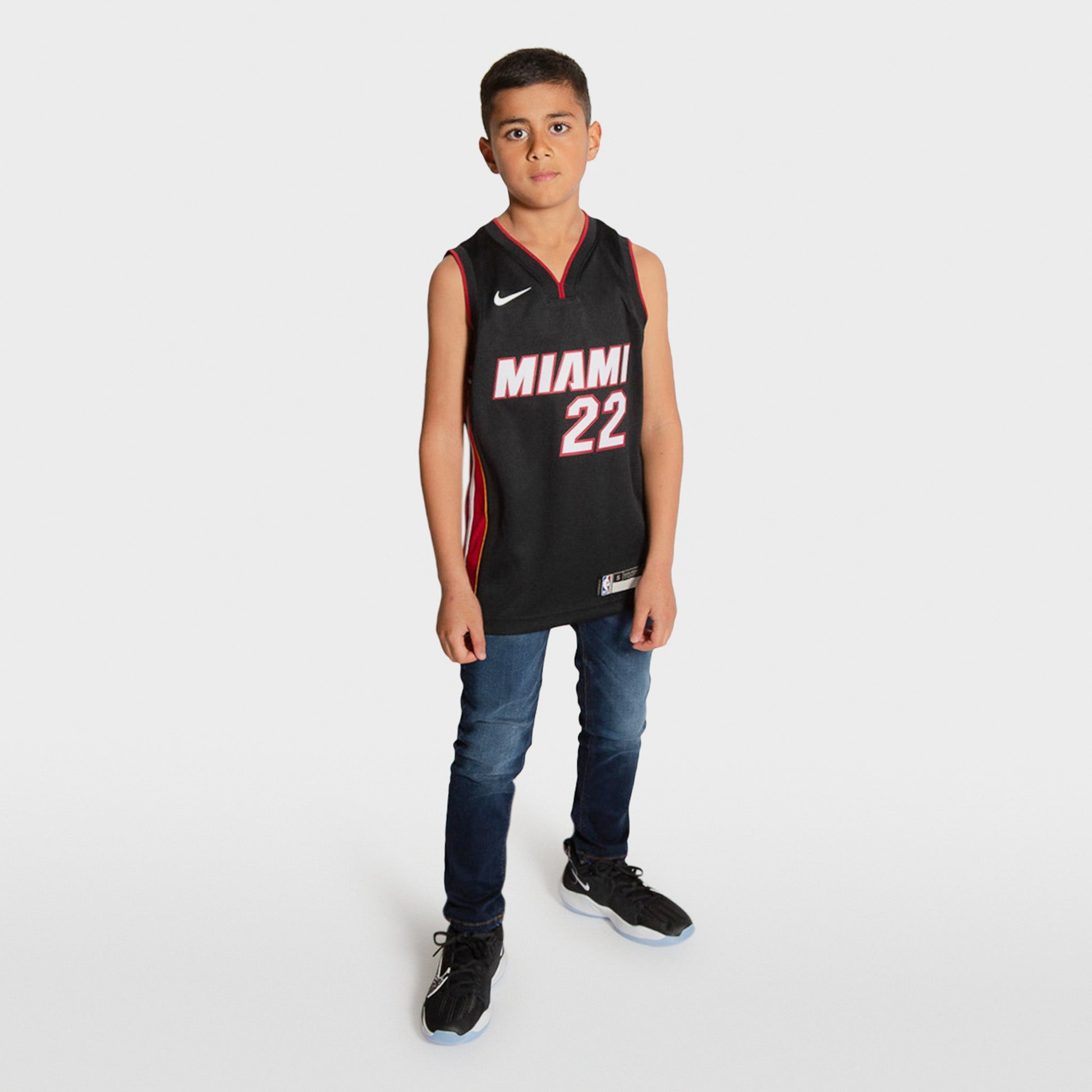 Jimmy Butler Miami Heat 2025 Icon Edition Youth NBA Swingman Jersey