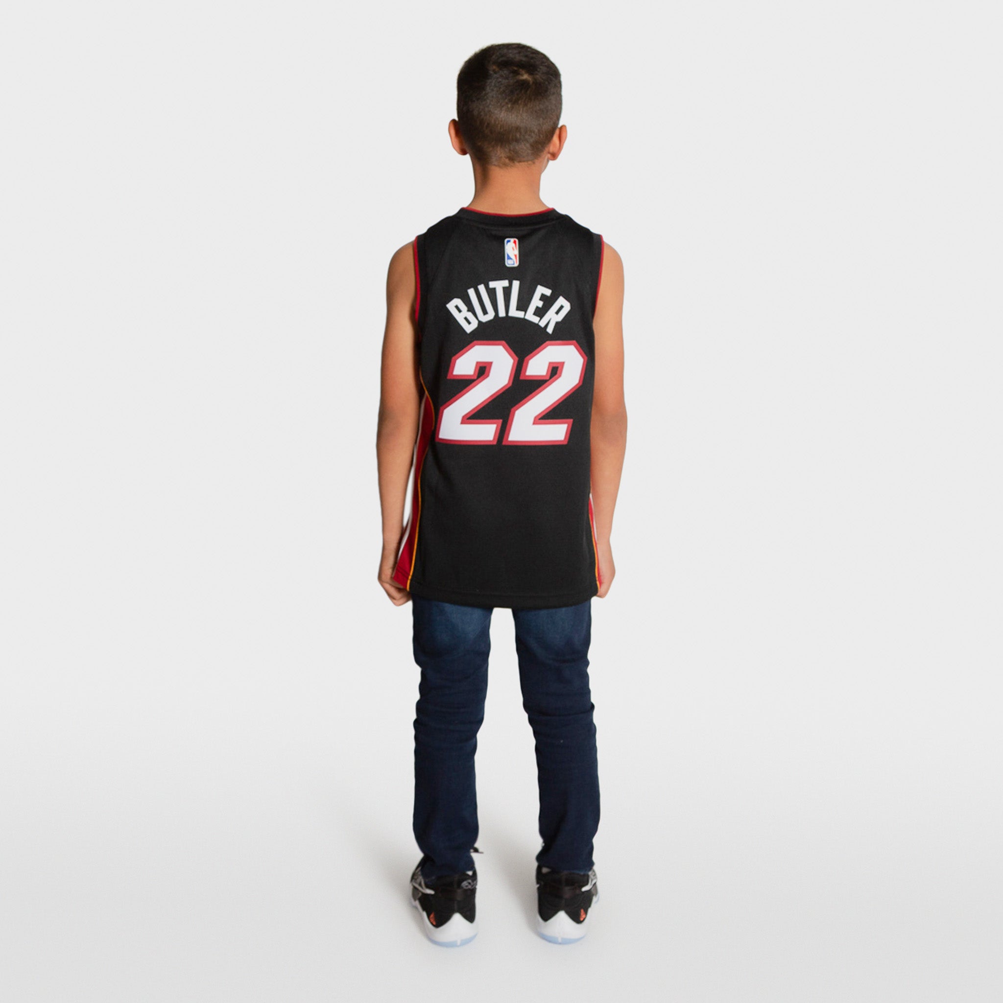 Image of Jimmy Butler Miami Heat 2025 Icon Edition Youth NBA Swingman Jersey