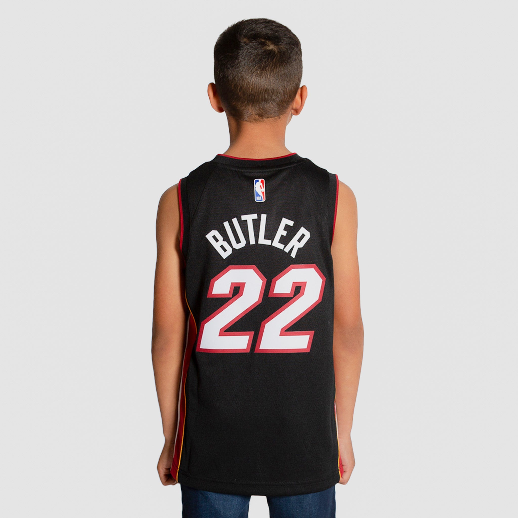 Image of Jimmy Butler Miami Heat 2025 Icon Edition Youth NBA Swingman Jersey