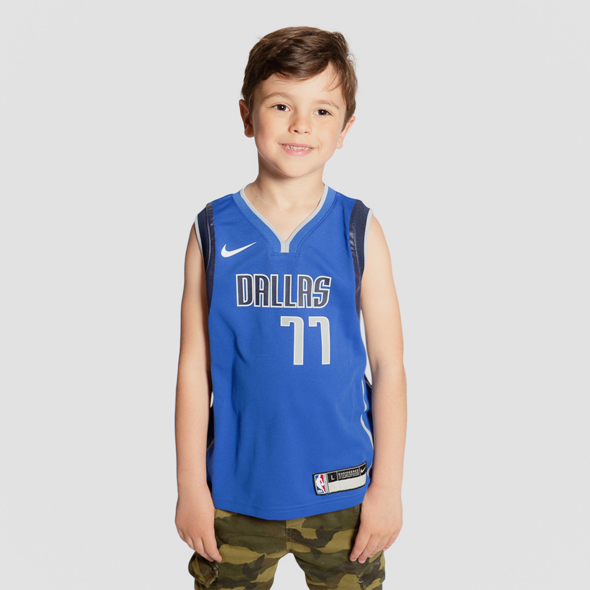 Image of Luka Dončić Dallas Mavericks 2024 Icon Edition Boys NBA Jersey