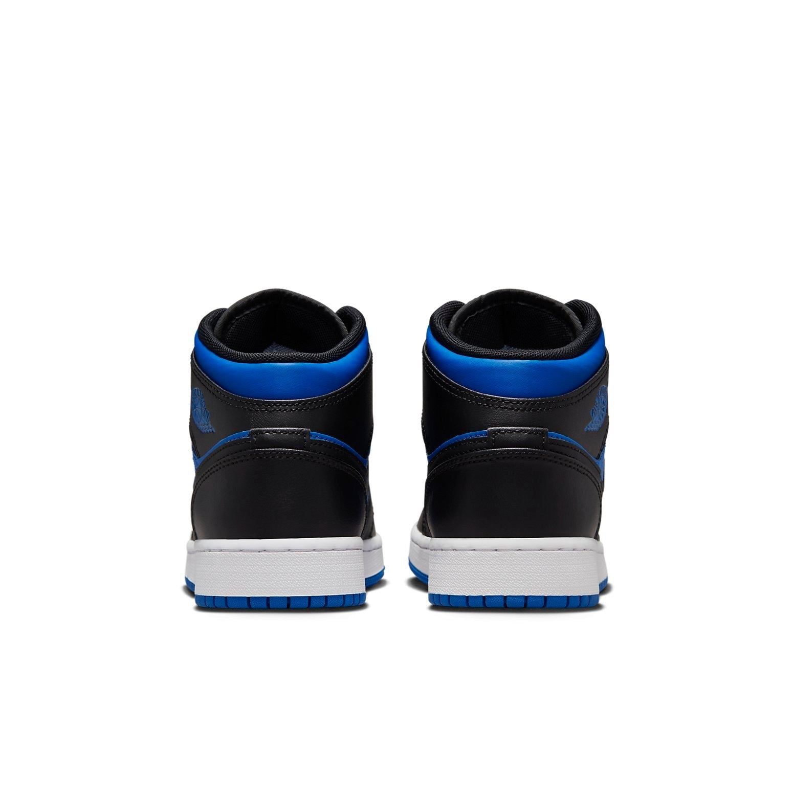 (GS) Air Jordan 1 Mid 'Black Royal Blue' DQ8423-042