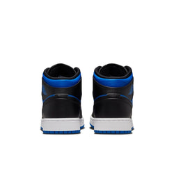 Image of (GS) Air Jordan 1 Mid 'Black Royal Blue' DQ8423-042