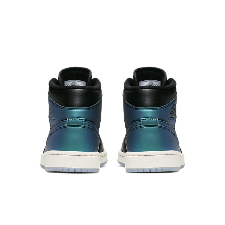 (WMNS) Air Jordan 1 Mid 'Metallic Turquoise' BQ6472-009