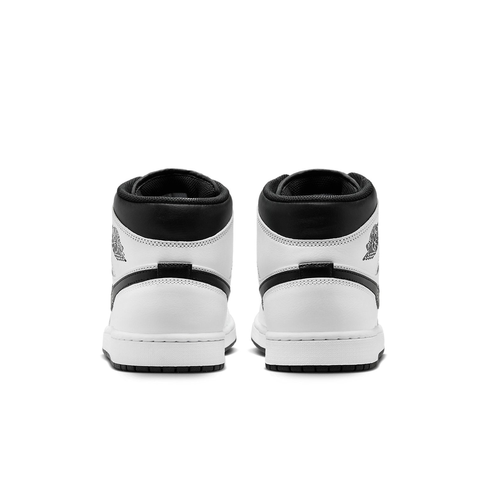 Image of Air Jordan 1 Mid 'White Black' DQ8426-132