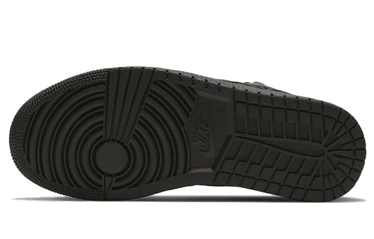 (WMNS) Air Jordan 1 Low 'Triple Black Quilted' DB6480-001