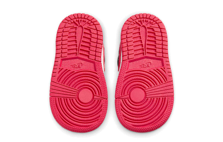 Image of (TD) Air Jordan 1 Mid 'White Very Berry' 640735-016