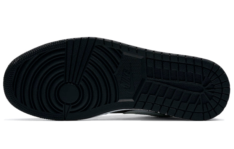 Image of Air Jordan 1 Low 'Brushstroke Swoosh - Black Red' DA4659-001
