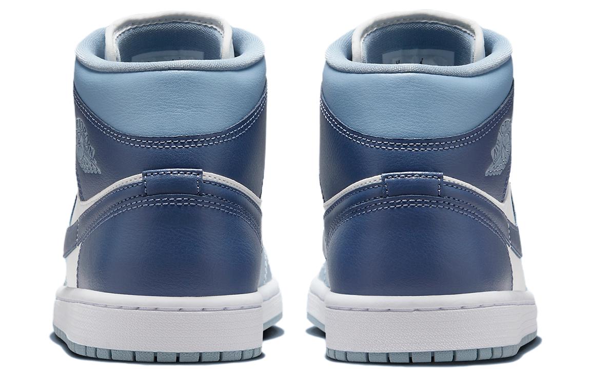 (WMNS) Air Jordan 1 Mid 'Two-Tone Blue' BQ6472-140