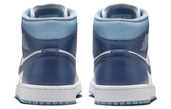 Image of (WMNS) Air Jordan 1 Mid 'Two-Tone Blue' BQ6472-140