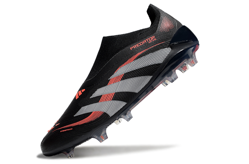 Image of Adidas Predator Elite FG Laceless Stealth Victory