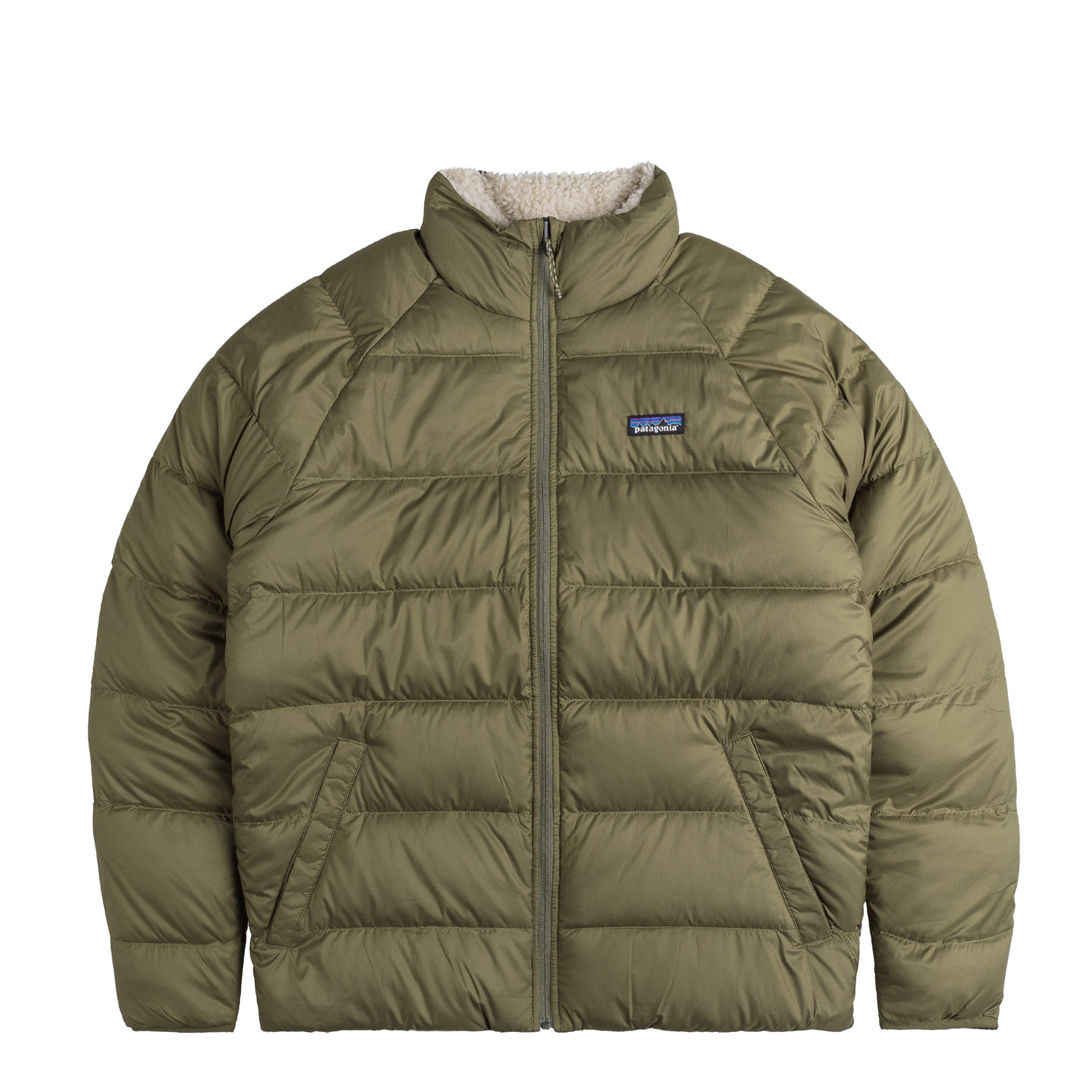 Image of Patagonia Reversible Silent Down Jacket