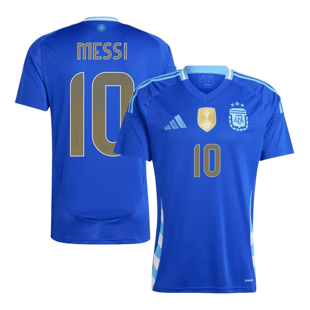 Lionel Messi Replica Argentina Away Jersey 2024