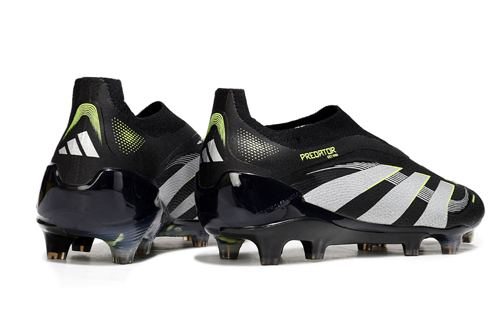 Image of Adidas Predator Elite FG Laceless Electric Stealth Pack
